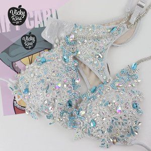 Bride WBFF  Bodybuilding Competition Bikini Suit